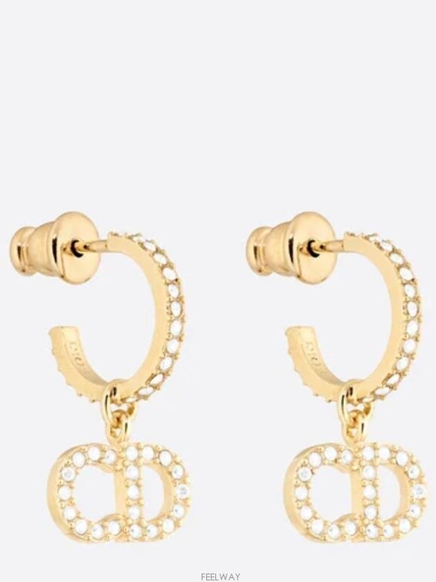 Claire D Lune Earrings Gold - DIOR - BALAAN 2