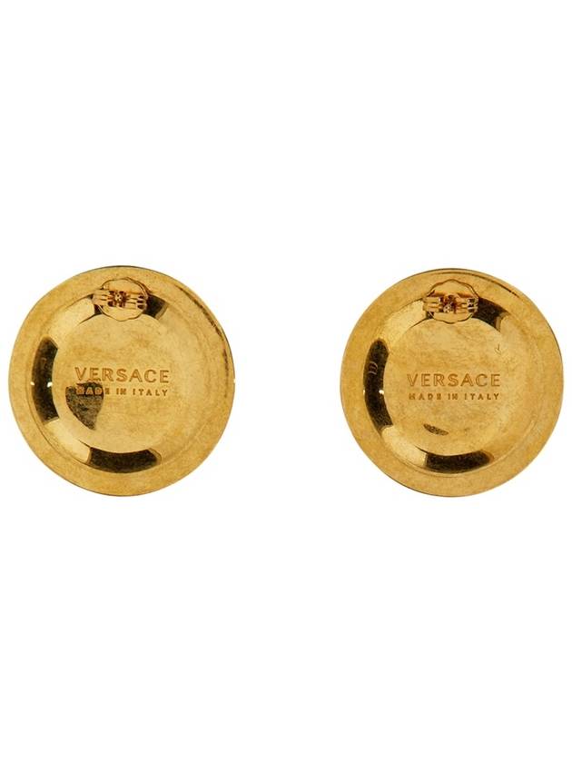 Medusa Stud Earrings Gold - VERSACE - BALAAN 8