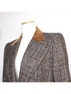 Dolce Gabbana Brown Tattersal Check Jacket 66 - DOLCE&GABBANA - BALAAN 4