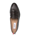 Grosgrain Loop Trim Loafers Brown - THOM BROWNE - BALAAN 5