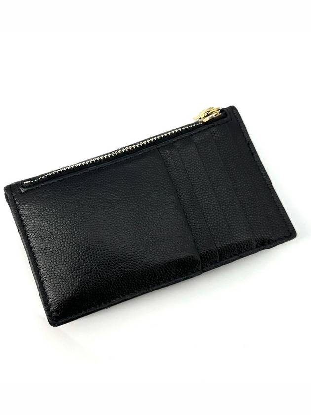 Envelope zipper card wallet - SAINT LAURENT - BALAAN 4