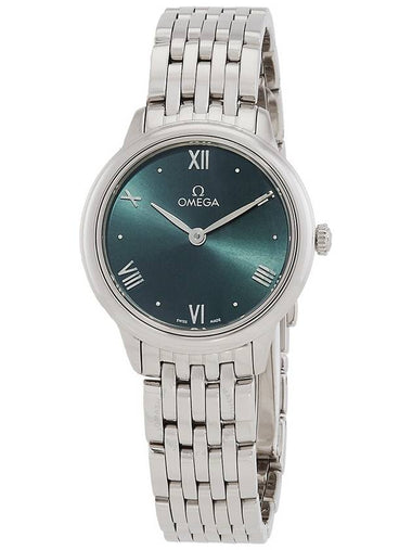 Omega De Ville Quartz Green Dial Ladies Watch 434.10.28.60.10.001 - OMEGA - BALAAN 1