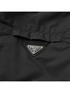 Triangle Logo Re-Nylon Jacket Black - PRADA - BALAAN 6