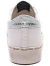 Hi Star White Metallic Silver Heel Tab Sneakers - GOLDEN GOOSE - BALAAN 5