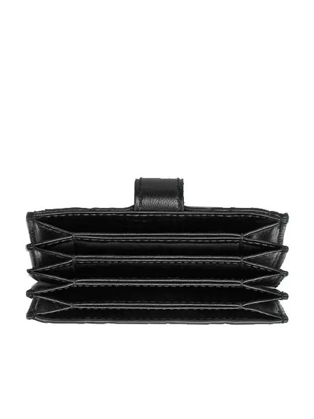 Intrecciato Accordion Card Wallet Black - BOTTEGA VENETA - BALAAN 6