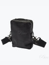 Delay Logo Leather Mini Cross Bag Black - OUR LEGACY - BALAAN 2