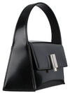 Geometric Small Shoulder Bag Black - SALVATORE FERRAGAMO - BALAAN 5