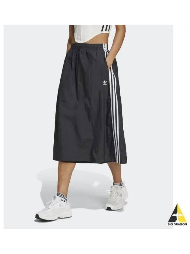 adidas 3S Long Skirt Black IY7275 - ADIDAS - BALAAN 2