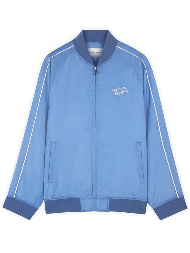 Teddy Bomber Jacket Blue - MAISON KITSUNE - BALAAN 2