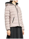 1A00072 53132 51T HERBE Light Pink Quilted Hood Down Padding - MONCLER - BALAAN 2