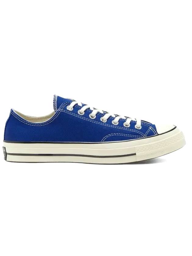 168514C Chuck 70 Men's Low Top Sneakers Rush Blue - CONVERSE - BALAAN 1