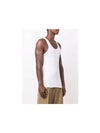 Men's Cotton Modal Blend Sleeveless White - TOM FORD - BALAAN 5