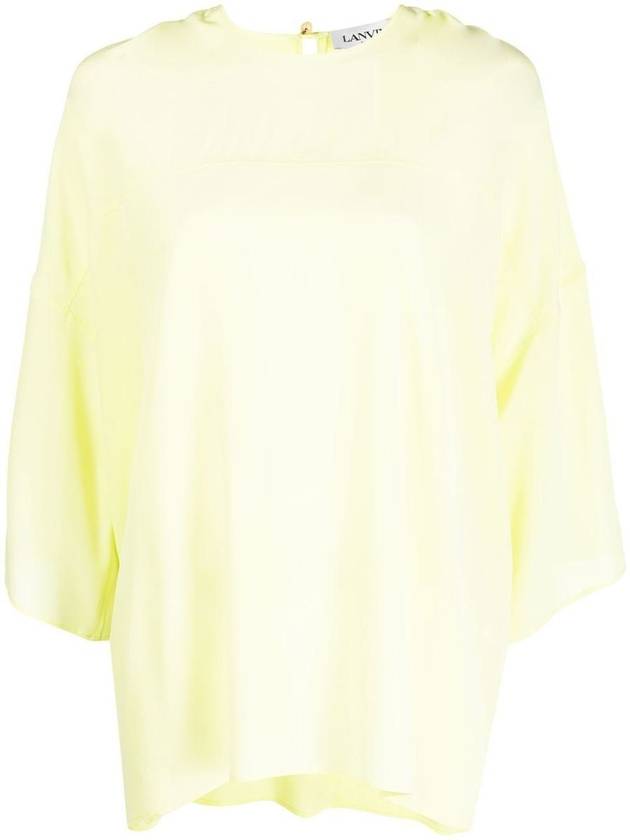 Lanvin Round Neck Clothing - LANVIN - BALAAN 1