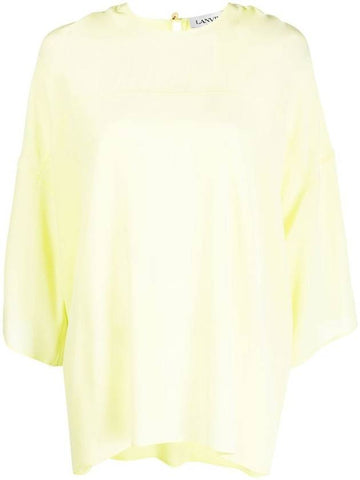 Lanvin Round Neck Clothing - LANVIN - BALAAN 1