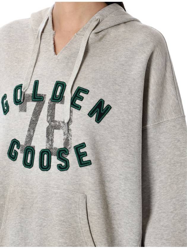 Golden Goose Embroidered Vintage Logo Hoodie - GOLDEN GOOSE - BALAAN 3