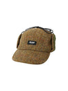 Harris Tweed Earflap Cap Harris Tweed Earflap Brown - PALACE - BALAAN 1