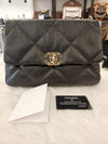 Daol Sangin Branch 19 Bag Large Black AS1161 30th Condition S - CHANEL - BALAAN 1