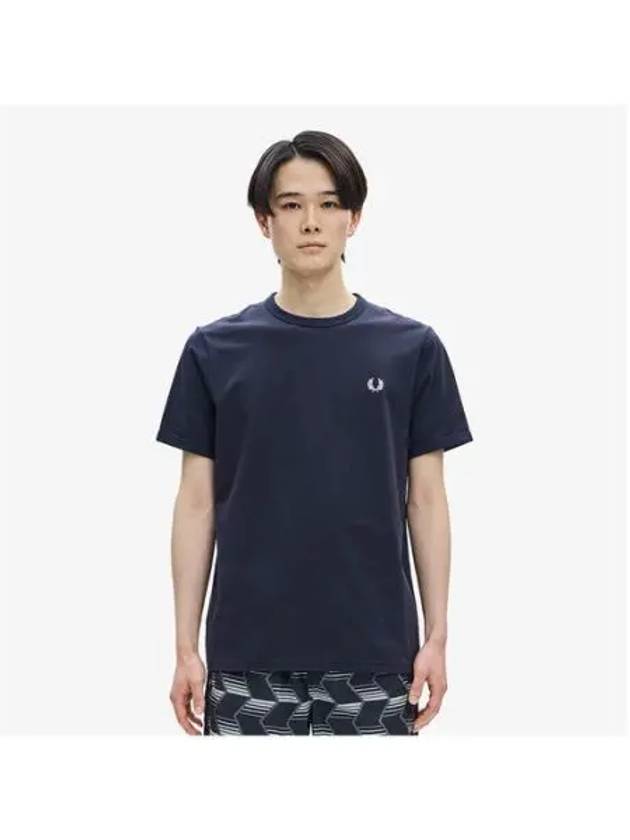 Fred Perry Sport Ringer T Shirt 608 AFPM2413519 - FRED PERRY - BALAAN 1