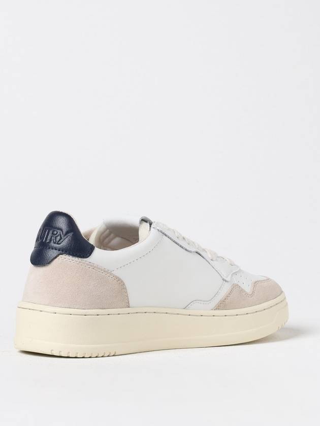 Medalist Navy Tab Low Top Sneakers White Blue - AUTRY - BALAAN 4