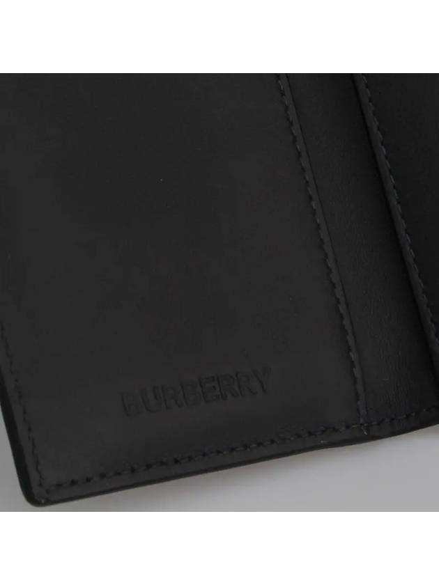 Check Half Card Wallet Grey - BURBERRY - BALAAN 4