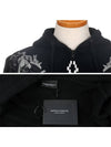 CMBB019 F1600 2077 1008 BOVE HOOD BLACK - MARCELO BURLON - BALAAN 4