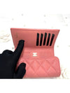 Classic snap wallet pink caviar AP0232 - CHANEL - BALAAN 6