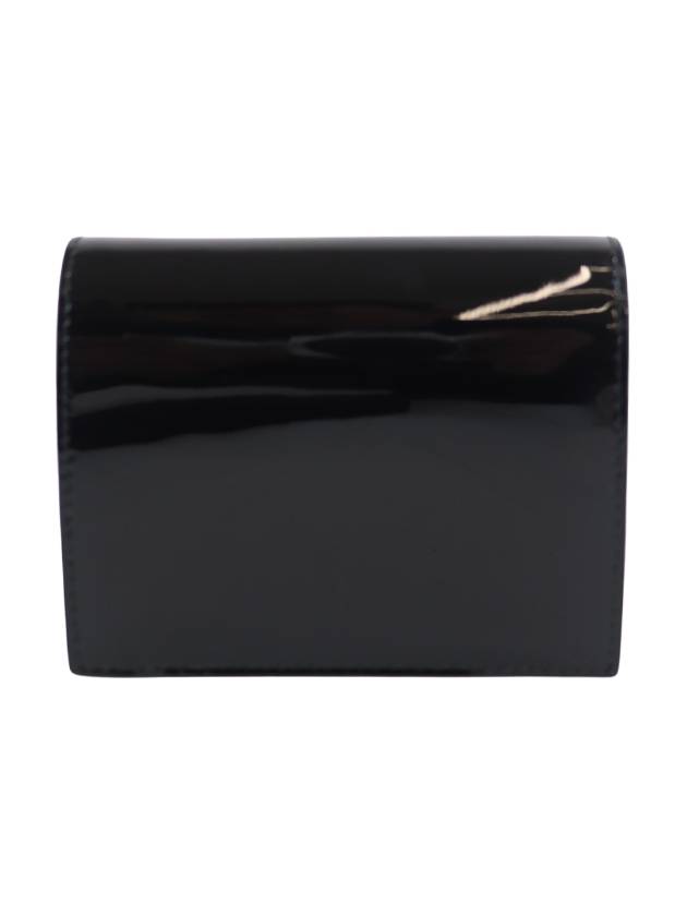 Pedant Leather Half Wallet Black - PRADA - BALAAN 3