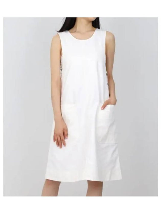 MHL PATCH POCKET DAY DRESS Off white WHDR0507S24LCN OFW daydress - MARGARET HOWELL - BALAAN 1