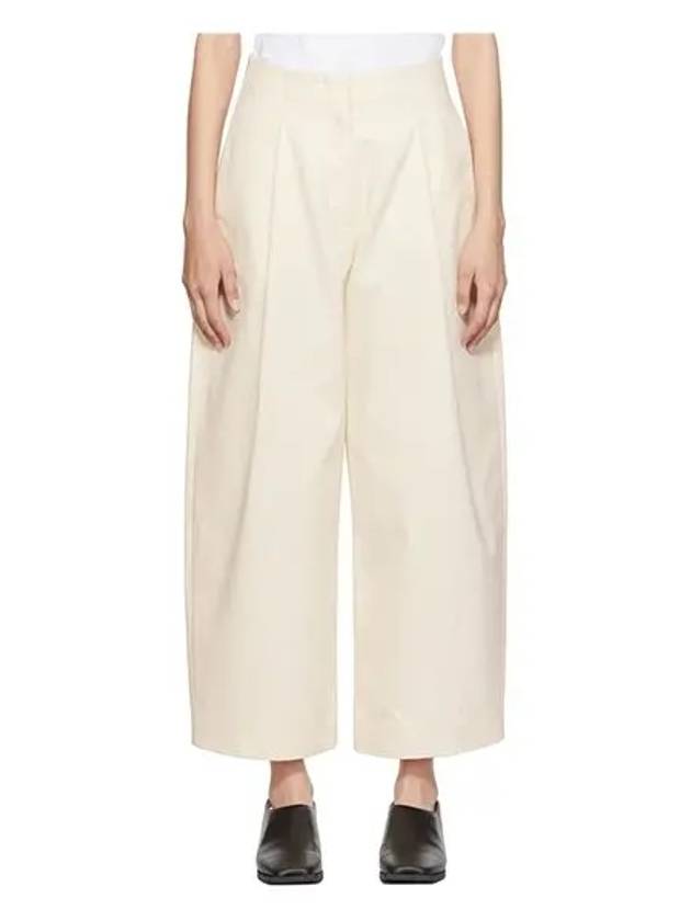 Dordoni Volume Wide Pants Cream - STUDIO NICHOLSON - BALAAN 2