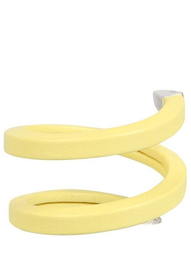 Spiral Metal Cuff Bracelet Lemon - BOTTEGA VENETA - BALAAN 3