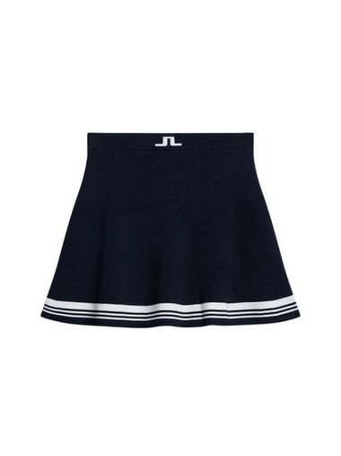 Women's Frida Striped Skirt Navy - J.LINDEBERG - BALAAN 1