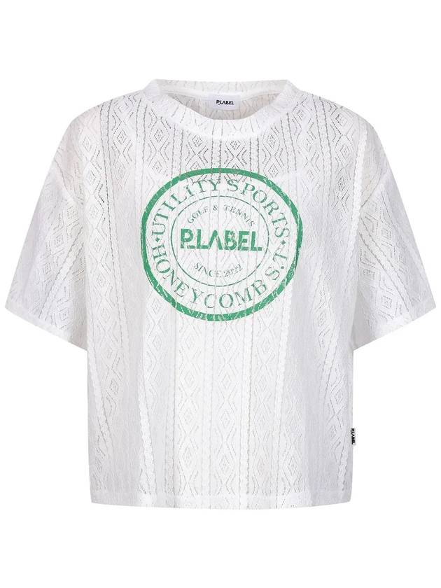 Circle print lace t-shirt tank top set MW4ME423 - P_LABEL - BALAAN 9