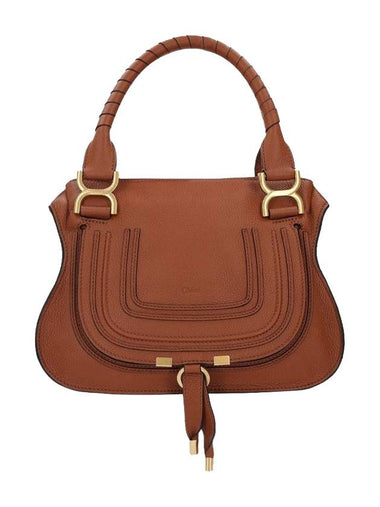 Marcie Small Double Carry Tote Bag Brown - CHLOE - BALAAN 1