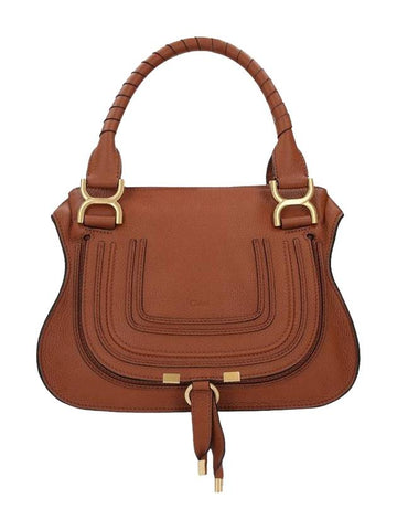 Marci Small Double Carry Tote Bag Tan - CHLOE - BALAAN 1