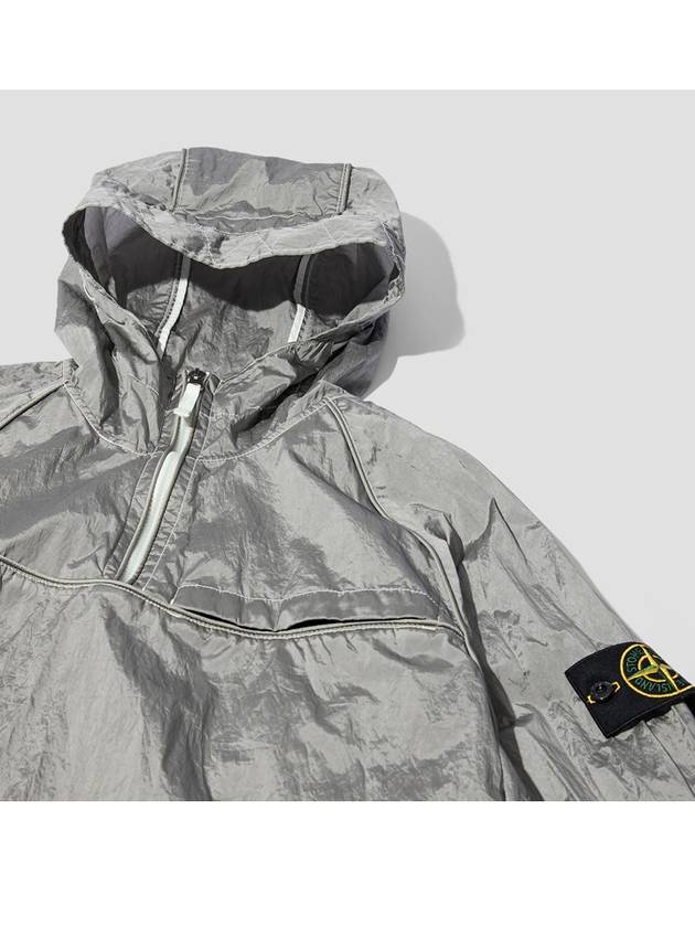 Men's Waffen Patch Metal Nylon Anorak Ice - STONE ISLAND - BALAAN 6