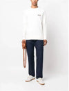 Double Fox Head Patch Classic Sweatshirt Ecru - MAISON KITSUNE - BALAAN 4