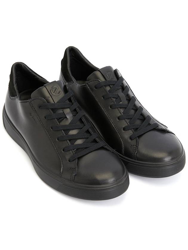 Street Tray M Low Top Sneakers Black - ECCO - BALAAN 4