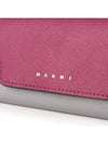 Saffiano Leather Key Holder Purple - MARNI - BALAAN 4