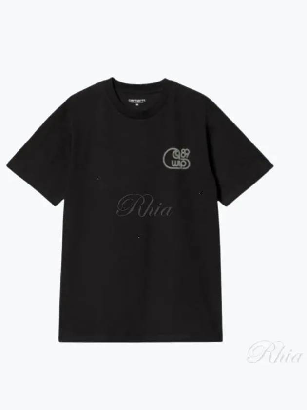 Night Night Short Sleeve T-Shirt Black - CARHARTT WIP - BALAAN 2