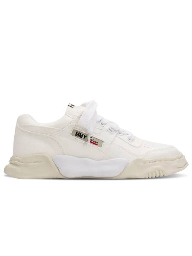 Parker OG Sole Canvas Low-Top Sneakers White - MAISON MIHARA YASUHIRO - BALAAN 1