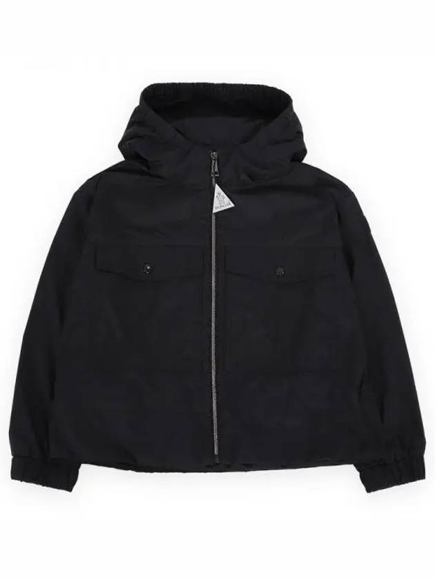 Kids AILISIA Hooded Jacket Black 1A00061 595FD 999 8 10A 1064781 - MONCLER - BALAAN 1