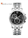 Men's Hamilton Jazzmaster Chrono Quartz Watch Silver - HAMILTON - BALAAN 6