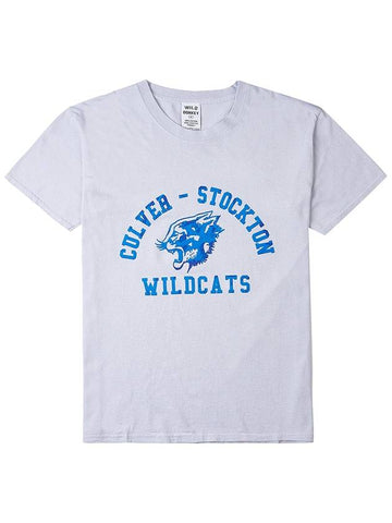 Wild Donkey Wildcat Short Sleeve TShirt T WILDCATS DYED LIGHT ICE - WILD DONKEY - BALAAN 1