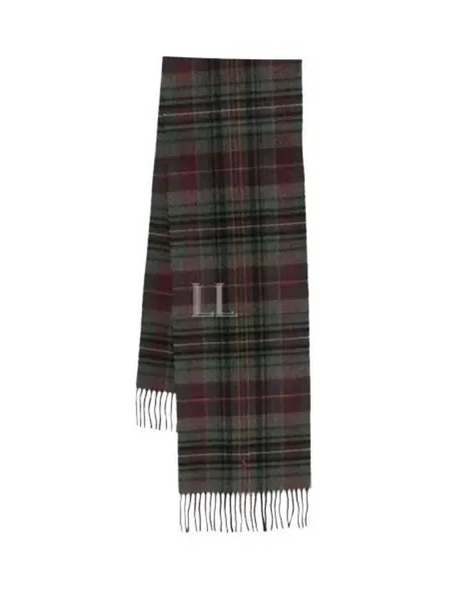 Plaid Check Muffler Brown - POLO RALPH LAUREN - BALAAN 2