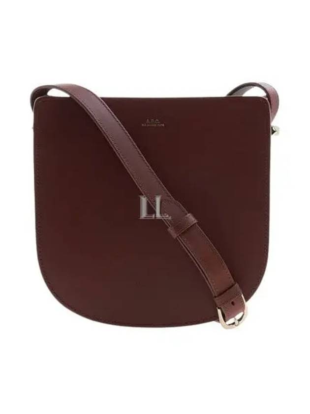 Geneve Smooth Leather New Shoulder Bag Brown - A.P.C. - BALAAN 2