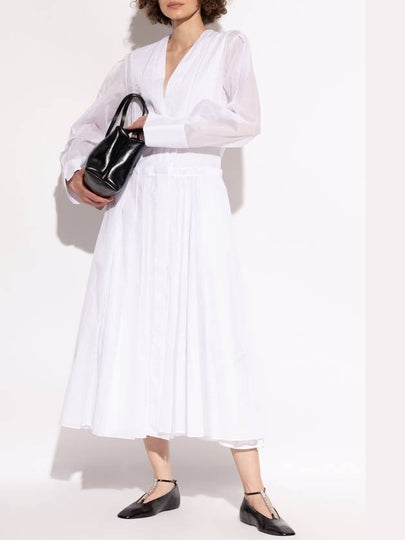 JIL SANDER Shirt Dress, Women's, White - JIL SANDER - BALAAN 2