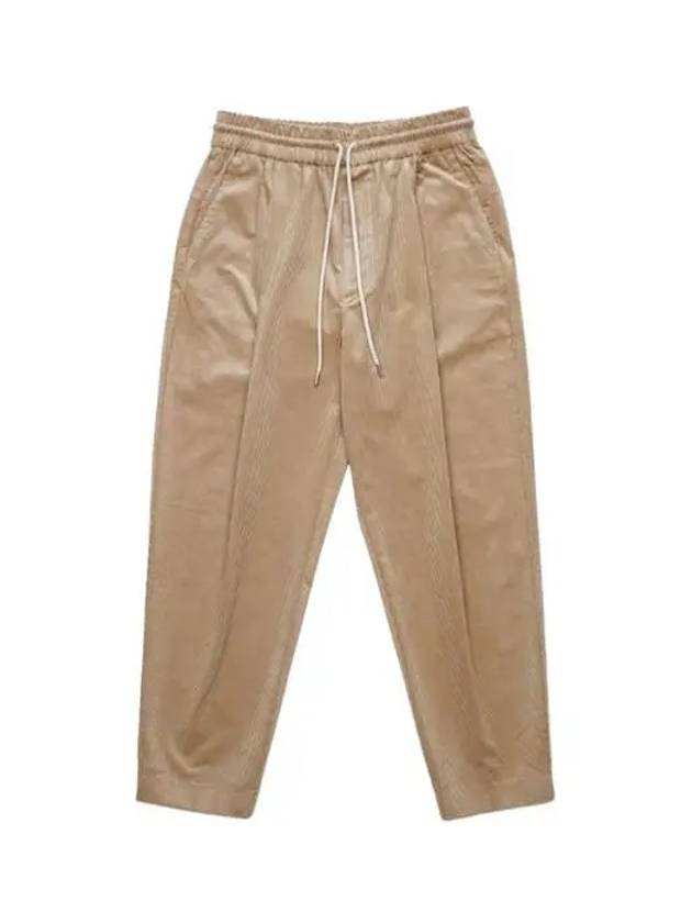 Drold Monsieur Men's LE PANTALON Cropped Corduroy Pants BP101 CO076 BG - DROLE DE MONSIEUR - BALAAN 1