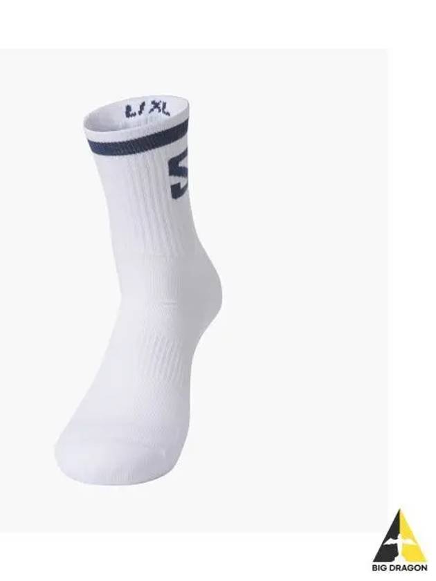 S Logo Mid Socks LC2597800 - SALOMON - BALAAN 1