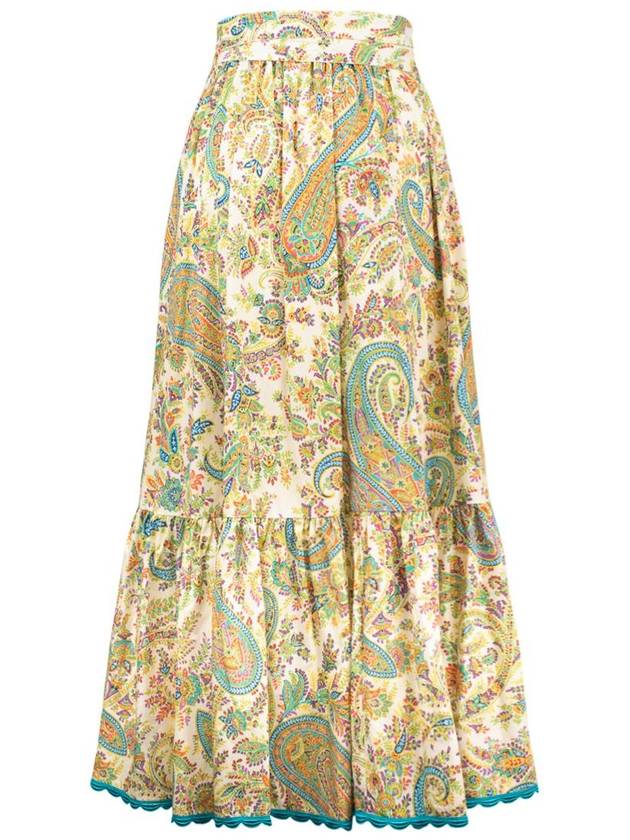 Etro Skirt With Paisley Print - ETRO - BALAAN 2