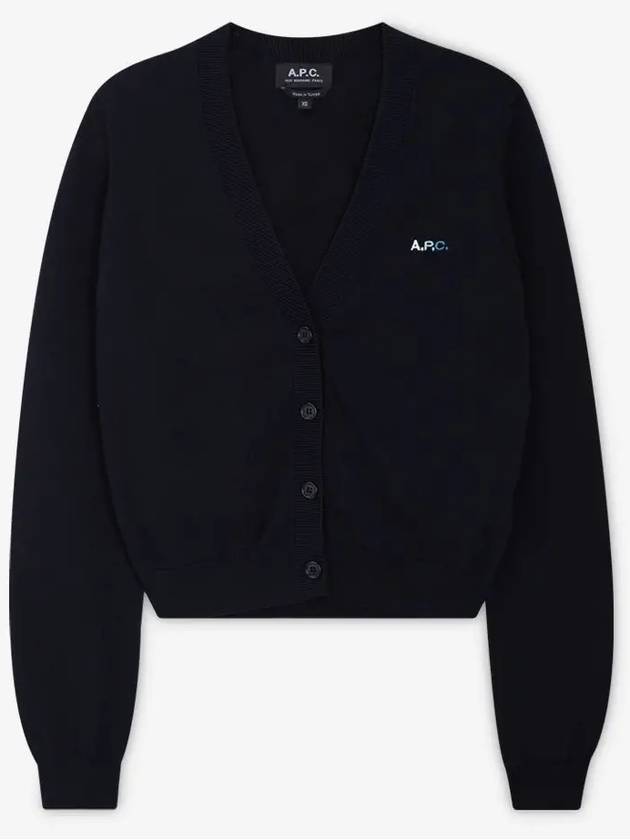 Josephine Crop Cardigan Navy - A.P.C. - BALAAN 3